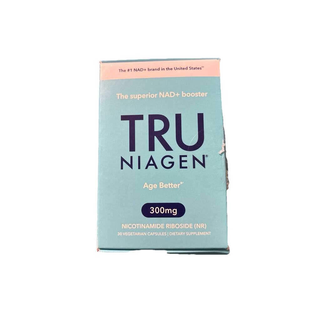 -NEW/SEALED- TRU Niagen Nicotinamide Riboside 300mg NAD+ Booster -30 CAPSULES-